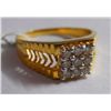 Image 1 : 4.388g Ring in 14kt 4.294g Gold,0.47 Ctw Diamond