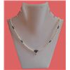 Tanzanite,Pearl,Emerald 56.05 CTW Necklace in Silver