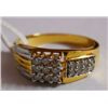 Image 1 : 4.37g Ring in 14kt 4.284g Gold,0.43 Ctw Diamond