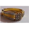 Image 2 : 4.37g Ring in 14kt 4.284g Gold,0.43 Ctw Diamond