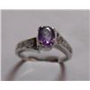 Image 1 : 3.380g Ring of Amethyst Sterling Silver