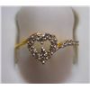 Image 1 : Ring of Diamond 0.26 Ctw in 1.81g 18kt Yellow Gold