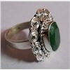 Image 3 : 8.210g Emerald Ring Sterling Silver