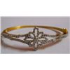 Image 1 : 12.95g Bracelet in 14kt 12.622g Gold,1.64 Ctw Diamond