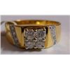 Image 1 : 4.096g Ring in 14kt 3.982g Gold,0.57 Ctw Diamond