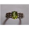 Image 2 : 3.360g Ring of Peridot in Silver