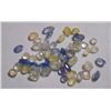 Natural Loose Yellow And Blue Sapphire Mixed Shape Stones Weight : 69.15 Ctw