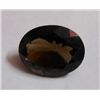 26.60 ct Oval cut Black Smokey stone