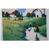 Image 1 : Beautiful landscape capturing Amish workers