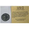 Image 1 : ANCIENT ROMAN ROMAN COIN, ATTRIBUTED TO THE RULE GORDIAN III CIRCA 238-244 A.D.