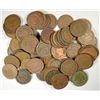 Image 1 : ( 75) ) INDIAN HEAD CENTS, ALL HAVE FULL RANDOM DATES, MOST WITH MINOR FLAWS