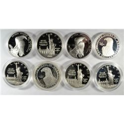 WHOLESALE LOT OF U.S. COMMEMORATIVE PROOF SILVER DOLLARS