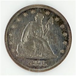 1875 20 CENTER STRONG STRIKE/LIBERTY  XF