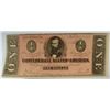 Image 1 : 1864 $1.00 CONFEDERATE STATES OF AMERICA NOTE