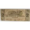 Image 1 : 1863 $2.00 STATE OF GEORGIA NOTE