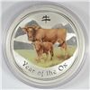 Image 2 : 2009 1 OZT .999 FS AUSTRALIAN "OX"
