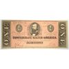 Image 1 : 1864 $1.00 CONFEDERATE STATES OF AMERICA NOTE