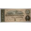 Image 1 : 1864 $5.00 CONFEDERATE STATES OF AMERICA NOTE