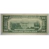 Image 2 : 1950 B $20.00 FEDERAL RESERVE NOTE FOLD OVER MINT ERROR