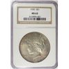 Image 1 : 1935 PEACE DOLLAR NGC MS63