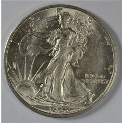 1942 S WALKING LIBERTY HALF DOLLAR ORIGINAL CHOICE BU