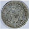 Image 2 : 1872 SEATED DOLLAR VF-XF