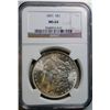 Image 1 : 1891 MORGANDOLLAR NGC MS-64