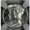 Image 2 : 1941 D MERCURY DIME NGC MS66 FB
