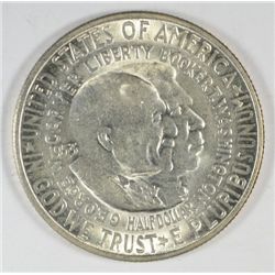 1953-S WASHINGTON/CARVER COMMEM HALF DOLLAR UNC