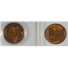 Image 2 : 1909 & 1909 VDB LINCOLN CENTS UNC