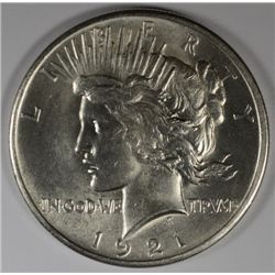 1921 PEACE DOLLAR AU