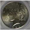 Image 2 : 1928 PEACE DOLLAR ANACS MS60 CLEANED