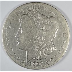 1892-CC MORGAN DOLLAR VG (CLEANED)