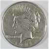 Image 1 : 1921 PEACE DOLLAR VF (DAMAGED)