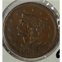 1851 LARGE CENT AU NICE