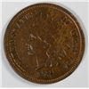 Image 1 : 1872 INDIAN ONE CENT VG-FINE