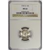 Image 1 : 1945-D MERCURY DIME NGC MS66 SUPER