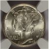 Image 2 : 1945-D MERCURY DIME NGC MS66 SUPER