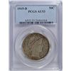 Image 1 : 1915 D BARBER HALF DOLLAR PCGS AU 53 ORIGINAL