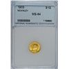 Image 1 : 1903 MCKINLEY GOLD DOLLAR GEM BU
