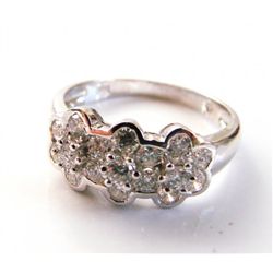 Rosita Design Diamond Ring 1.00 Carat 14k W/g