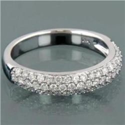 Stunning Woman's Diamond Ring 1.17 carat 14k W/G