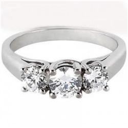 Anniversary Diamond Ring1.10 carat 14k W/g