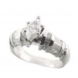 Anniversary Diamond Ring 1.80 Carat 14k W/g Diamond Rin