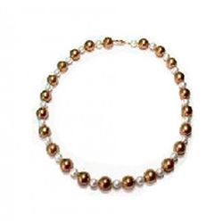Multi Color Swarovski Necklace14k Y/g Filled