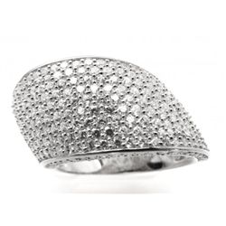 Creation Diamond Ring 3.00Ct 18k W/g Overaly