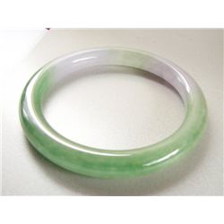 Natural Jadeite Jade Bangle JBA-1B Size 7