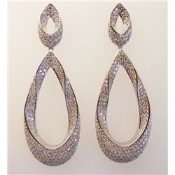 Ceation Diamond Chandeliers Ear 5.85Ct 18kW/gOver