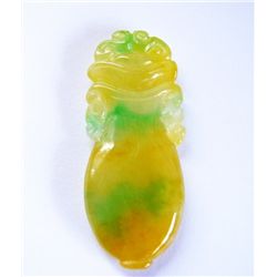 Natural Jadeite Jade Ruyi Pendant JBA-1B