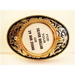 Buckle Belt Classic Design For Coin 18k Y/g Over